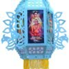 Utsav India Eco-Friendly Shree Swami Samarth Printed Diwali Kandil | Self-Assemble Paper Lantern | Traditional & Modern Decorative Hanging Lamp for Balcony & Home Décor – Set of 1 (AD435)