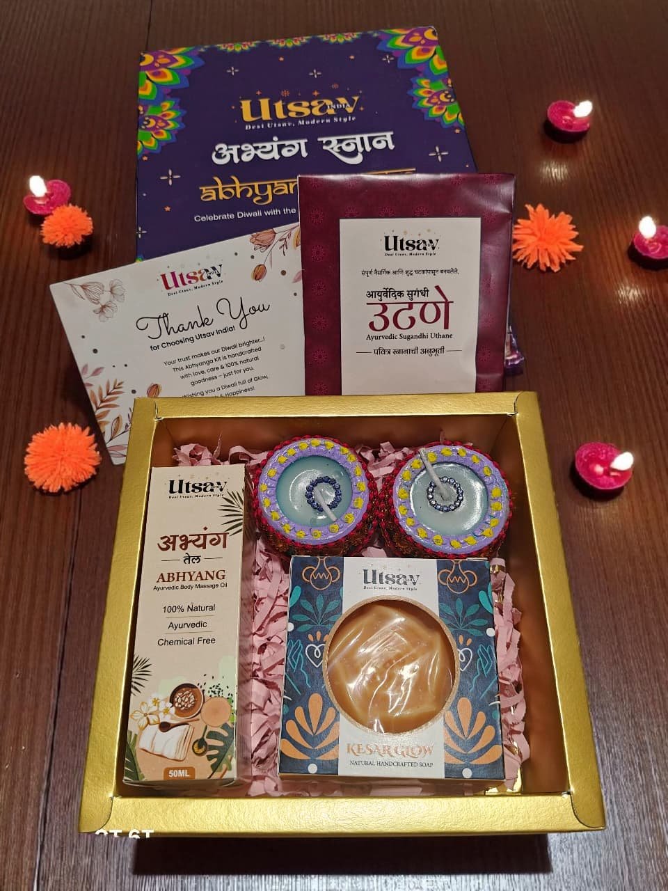 Abhyanga Snan – Small Diwali Special Complete Natural Abhyanga Snan Kit