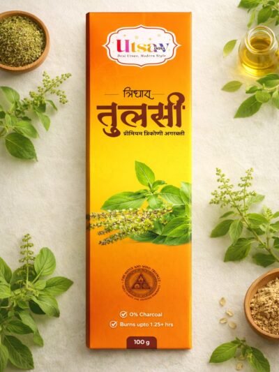 Tulsi – Premium Triangle Incense Sticks
