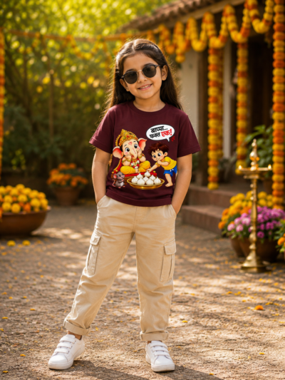 Marathi Festival Kids T-shirt