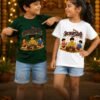 Amhi Bhajan Premi Printed 100% Cotton Kids T-shirt