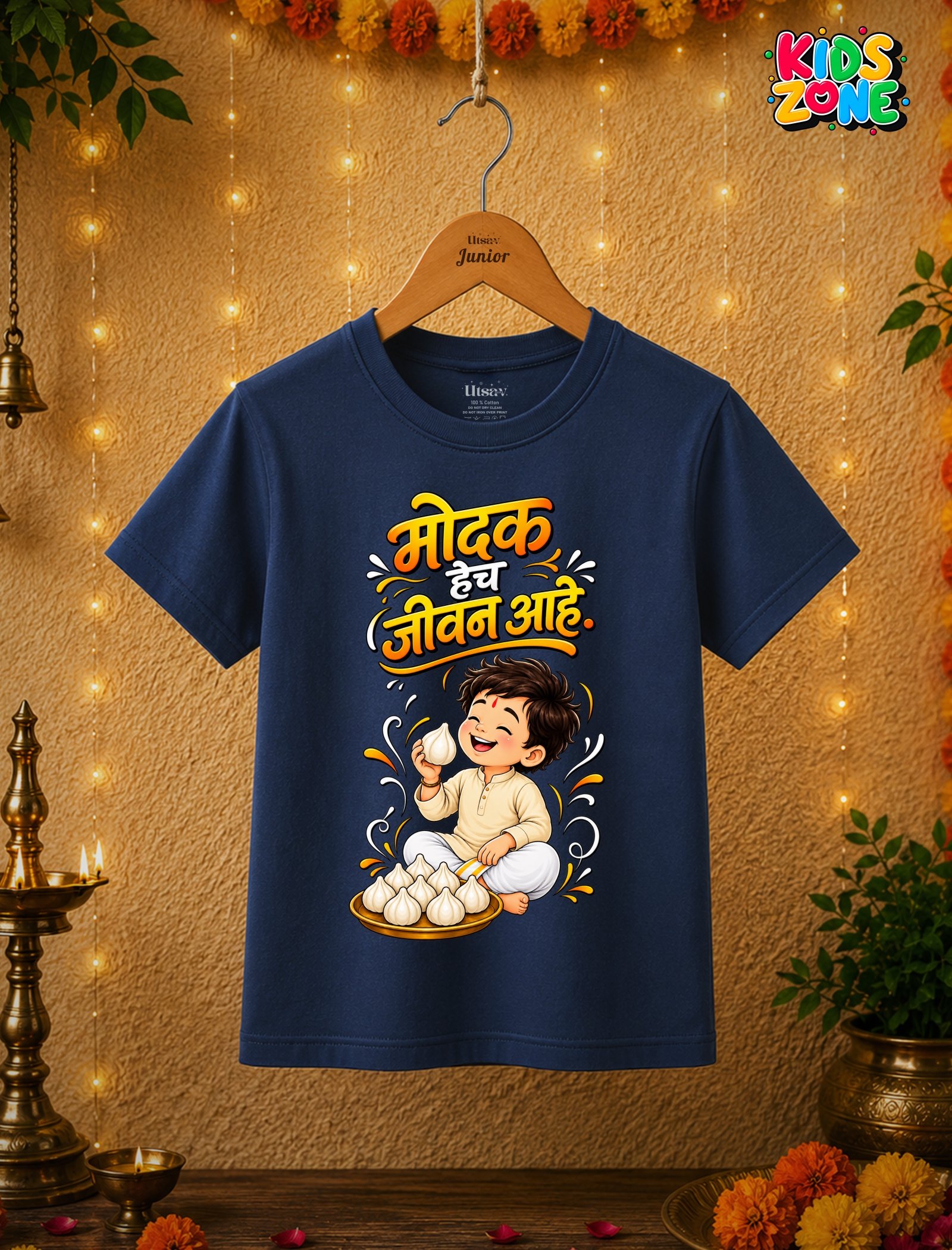UTSAV INDIA Kids T-shirt UTSAV INDIA Kids T-shirt