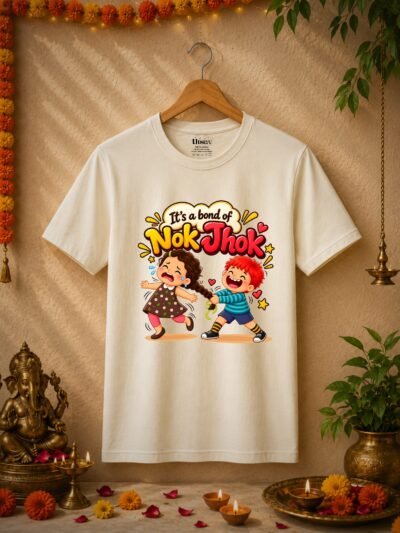 Brother Sister Rakhi T-shirt